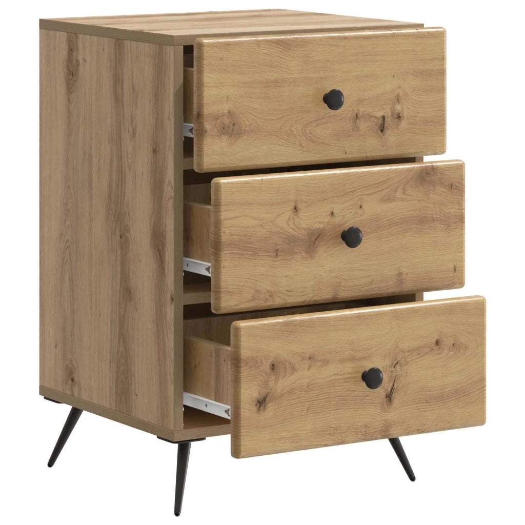 Armadio da Notte Rovere Artigianale 43 x 41 x 66,5 cm