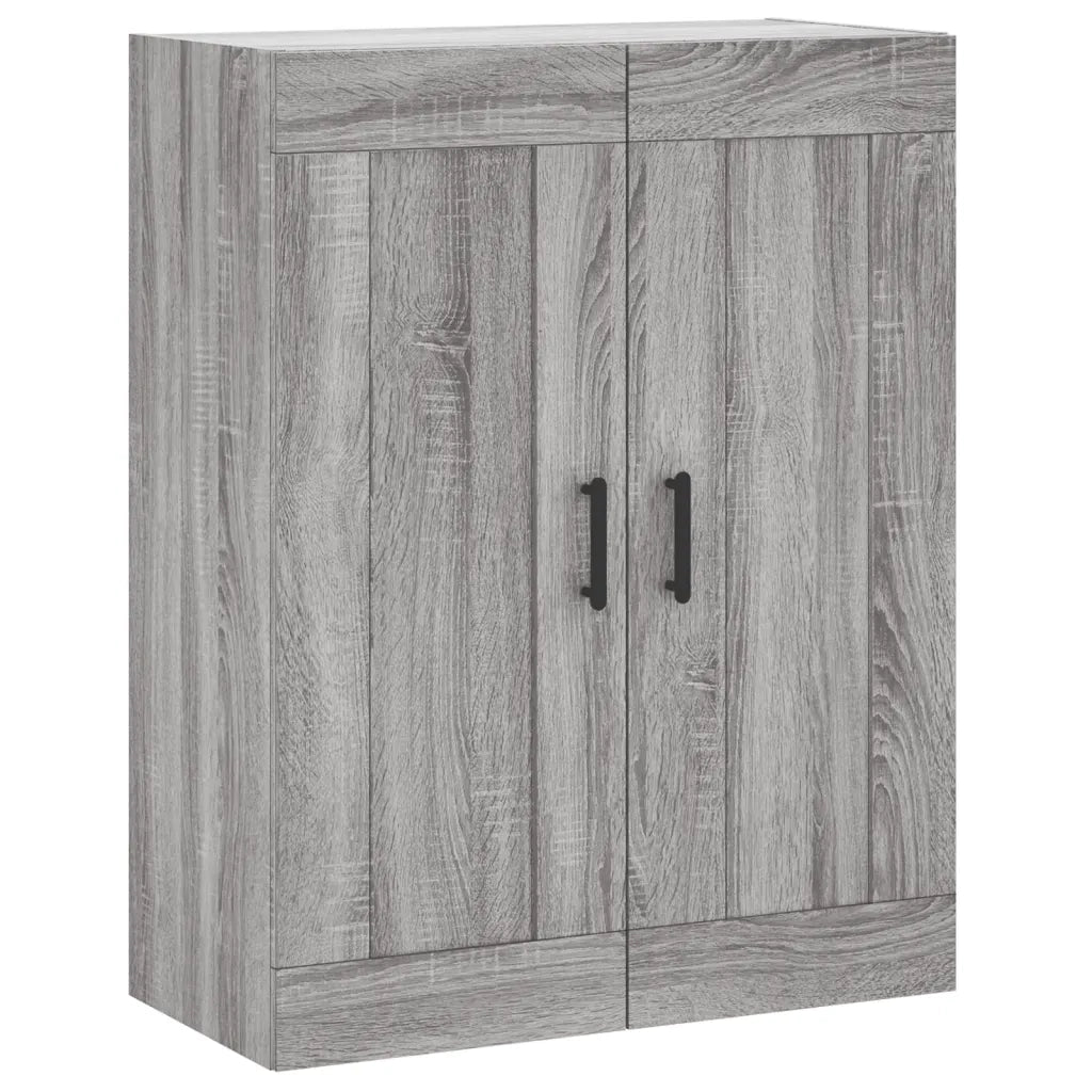 Credenza Grigio Sonoma 69,5x34x180 cm in Legno Multistrato 3199951
