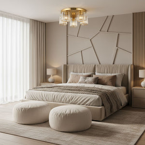 Lampada Da Soffitto Ebt024-5c Gold