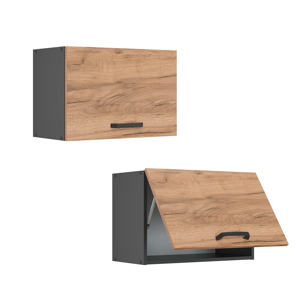 Vicco Pensile da cucina Quercia dorata 60 cm Piatto