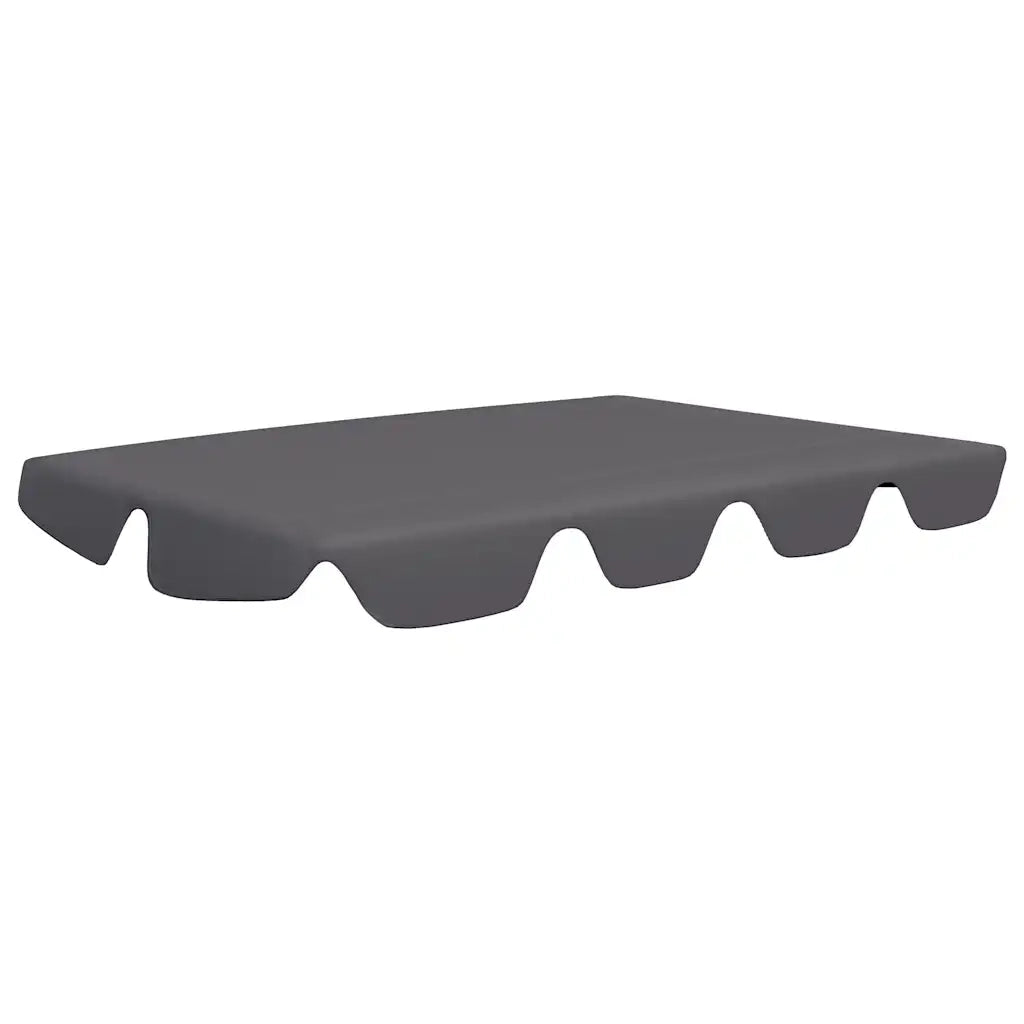 Baldacchino per Dondolo Giardino Antracite 150/130x105/70 cm CFW1044327
