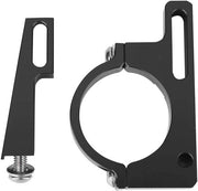 Derailleurklem in Alluminio Ultralight per Bicicletta da Corsa - Adattatore Derailleur Regolabile - Accessorio per Bicicletta per Ciclisti Veloci (Nero)
