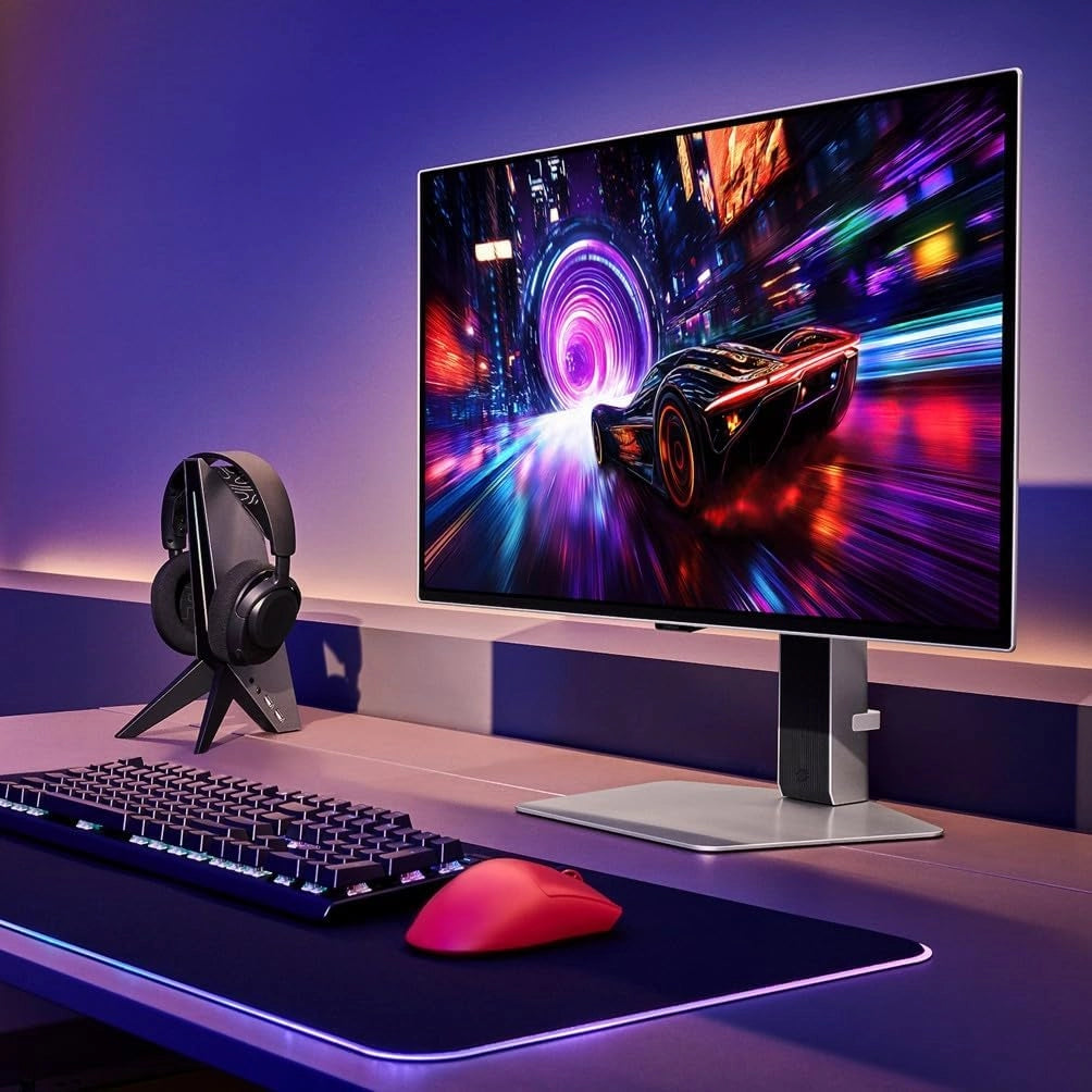 Samsung Monitor Gaming Odyssey OLED G8 (S27FG816SU), Flat, 27'', 3840x2160 (UHD 4K), 16:9, QD-OLED Glare Free, 240Hz, 0,03ms (GtG), FreeSync Premium Pro, Compatibilità G-Sync, Safeguard+, HDMI, DP