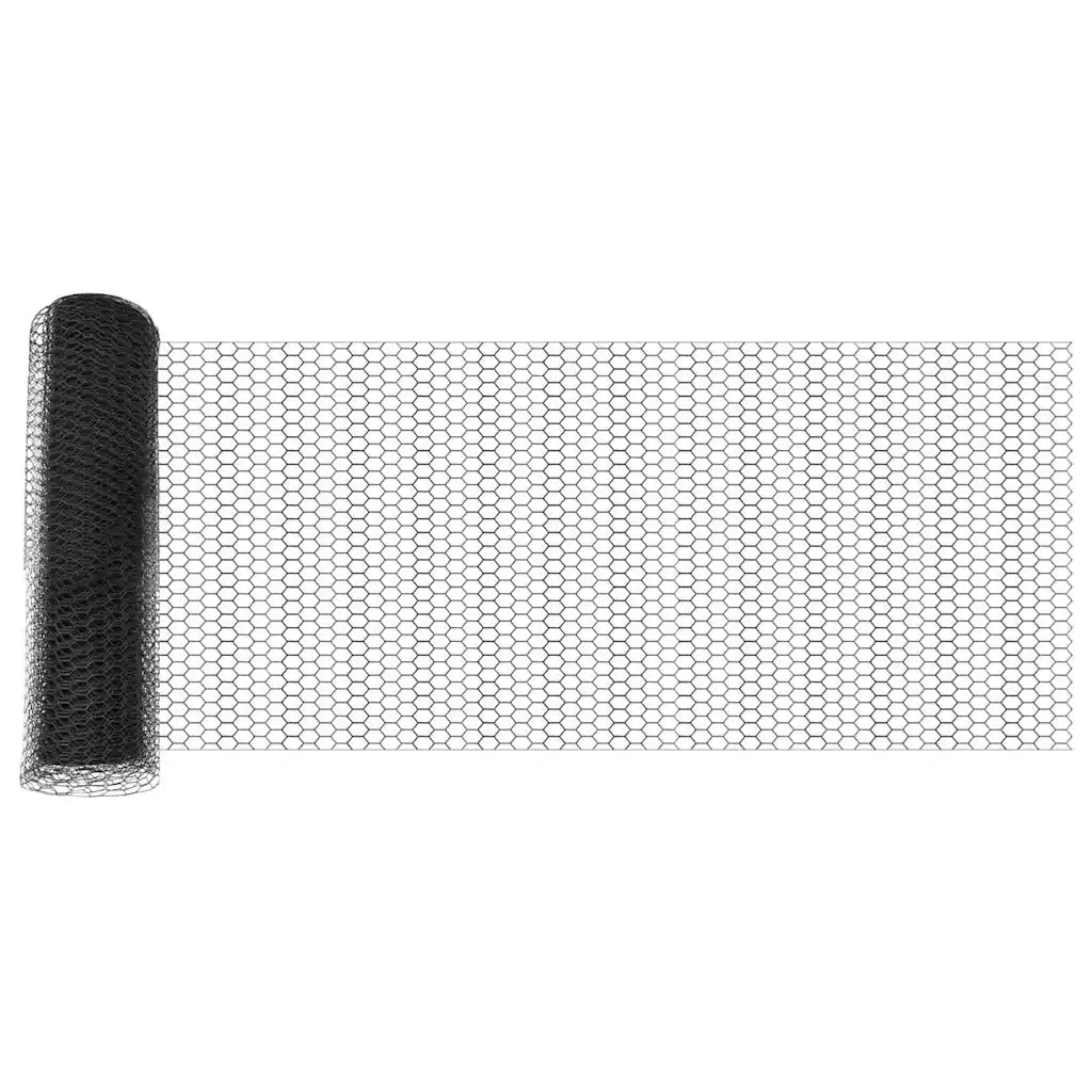 Palo della recinzione Grigio 50 x 0,5 m (maglia 13 mm)