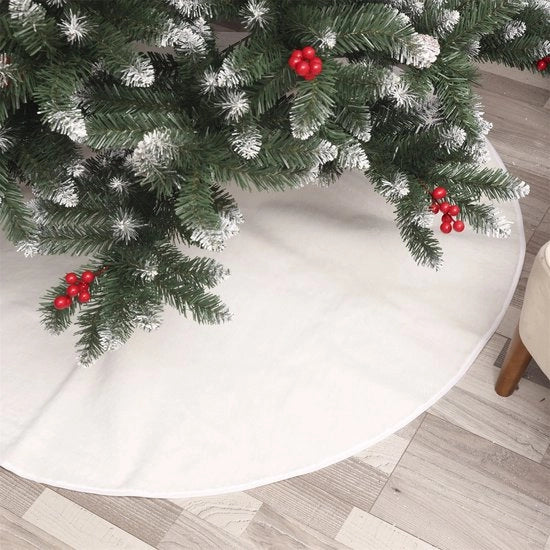 Abbraccio di Natale in pluche 120CM, coprisalone in pluche artificiale per decorazione durante le feste (bianco)