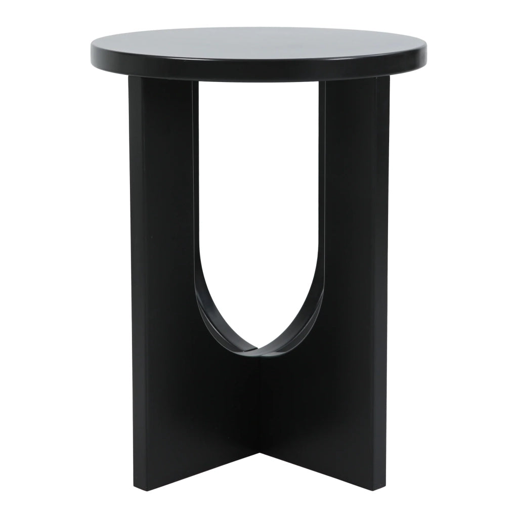 Elegante e pratico tavolino 50 x 40 cm nero 03_0010927