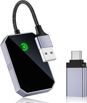 Adattatore CarPlay wireless per auto OEM - aggiornamento online plug & play - facile da utilizzare - compatibile con auto dotate di tecnologia - accessori Carplay dongle 2.0