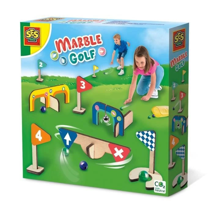Ball Golf - Minigolf Wooden Route