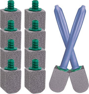 Toiletborstel con Puimsteen - Efficiente Pulizia Calcarea - Manico Riciclabile - Per Toilet e Cucina - Grigio 

Modello: Allecto Premium