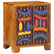 Credenza-Buffet-Armadio da cucina Multicolore 50x35x60 in Legno Massello di Acacia 366355