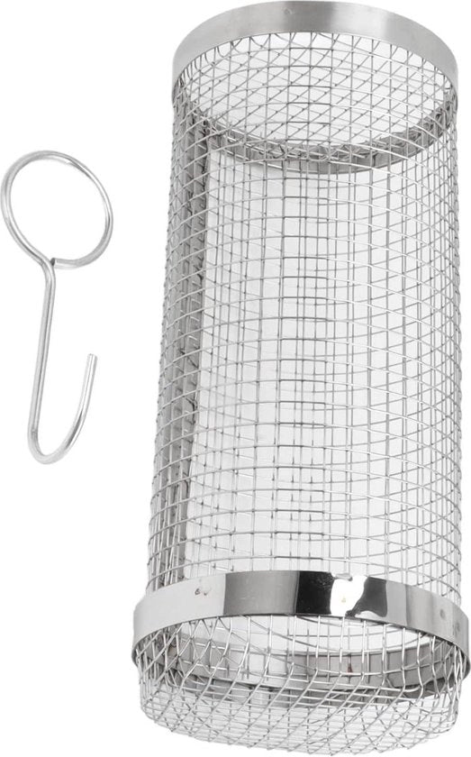 Grill a rotisserie - Acciaio inox resistente al calore - Con ganci - Rotisserie grill - 20 cm