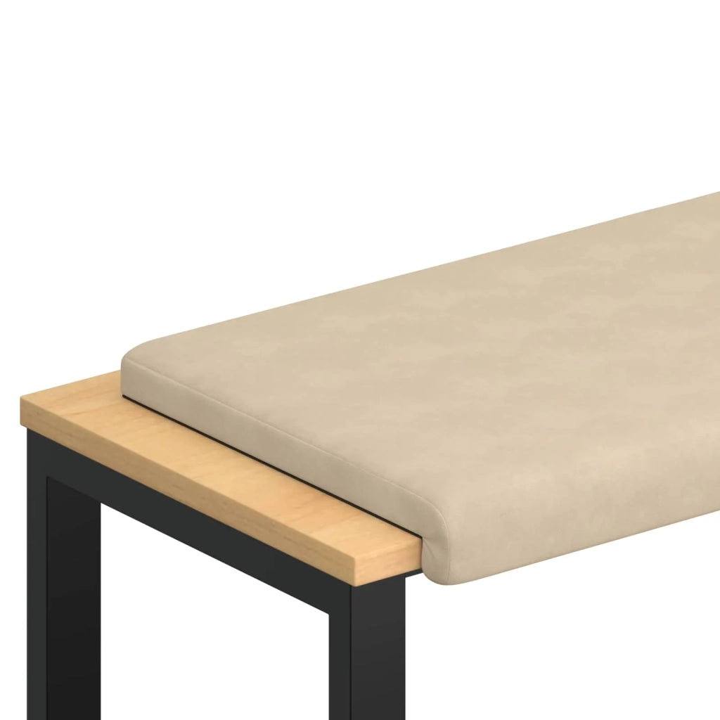 Cuscino per panchina Microfibra Crema Profondità 35 cm 42043210