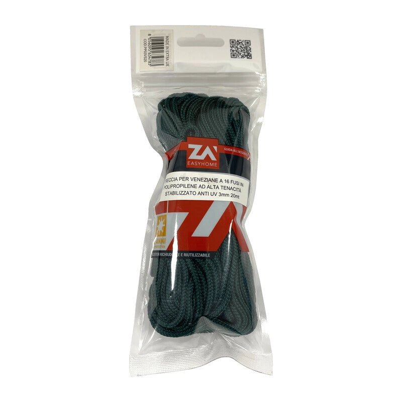 LACCIO P/VENEZIANE CF 20 M VERDE SCURO
