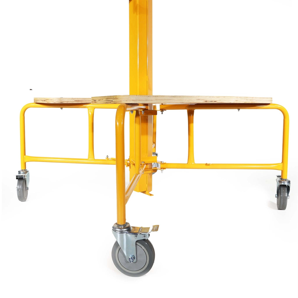 Sollevatore pannelli cartongesso max 75kg, altezza 145-350cm, Carrello Alzapannelli Alzalastre