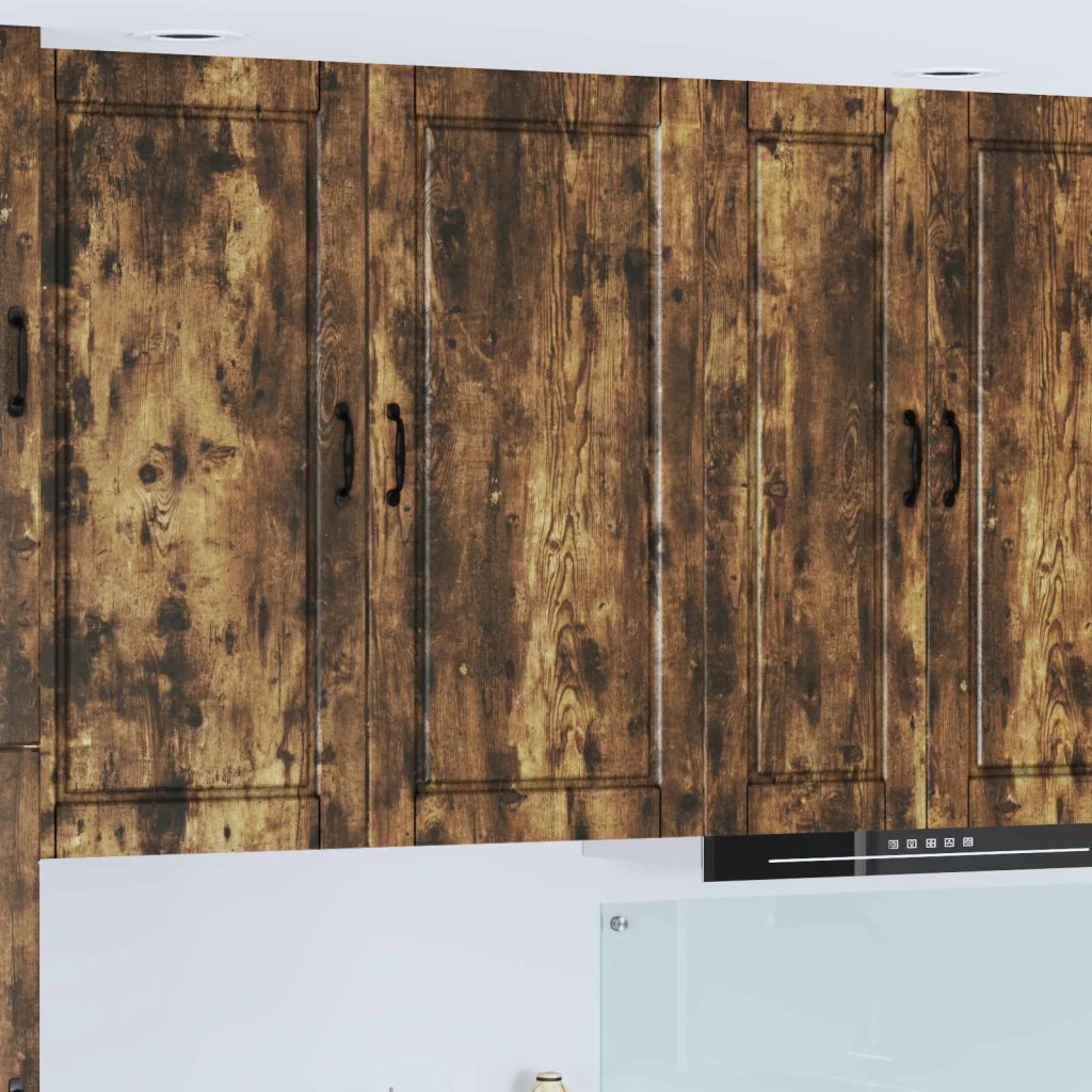 Pannello lavastoviglie con porta Rovere fumé 50 x 31 x 100 cm 885480