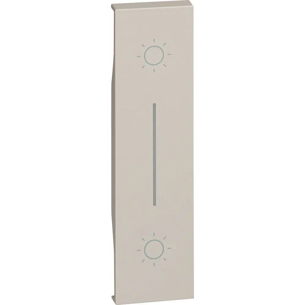 Cover per pulsante non interbloccato Bticino Living Now K4036 Sabbia KM05L