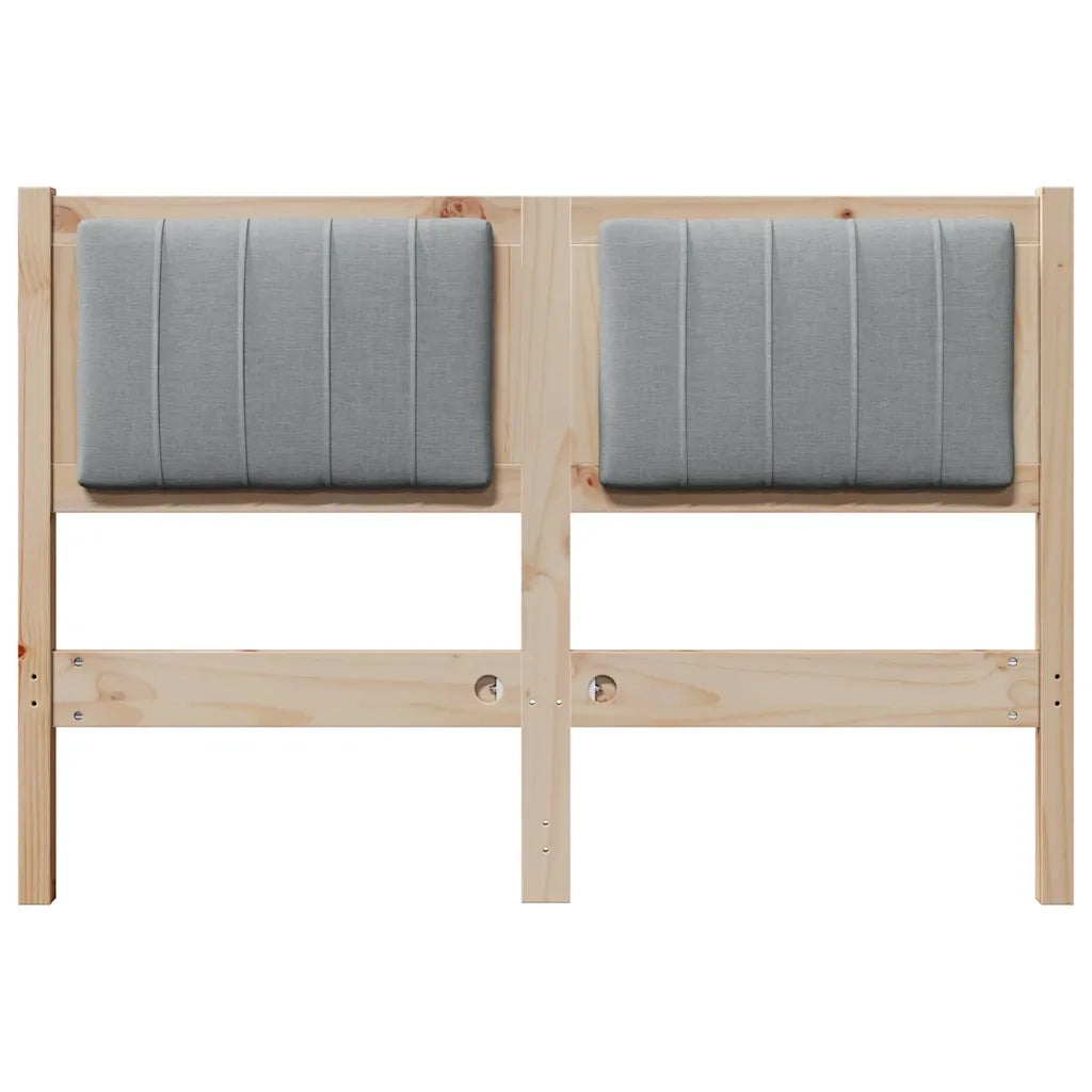 Testiera | Testata imbottita con Testiera | Testata Marrone 120 cm Pino massello
