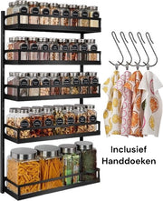 Rack per spezie per conservazione di contenitori di spezie organizzatore per spezie