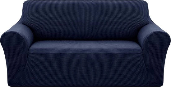 Banca a Pelle - Sedili per 2 Persone - Blu Marino - 145-175 cm