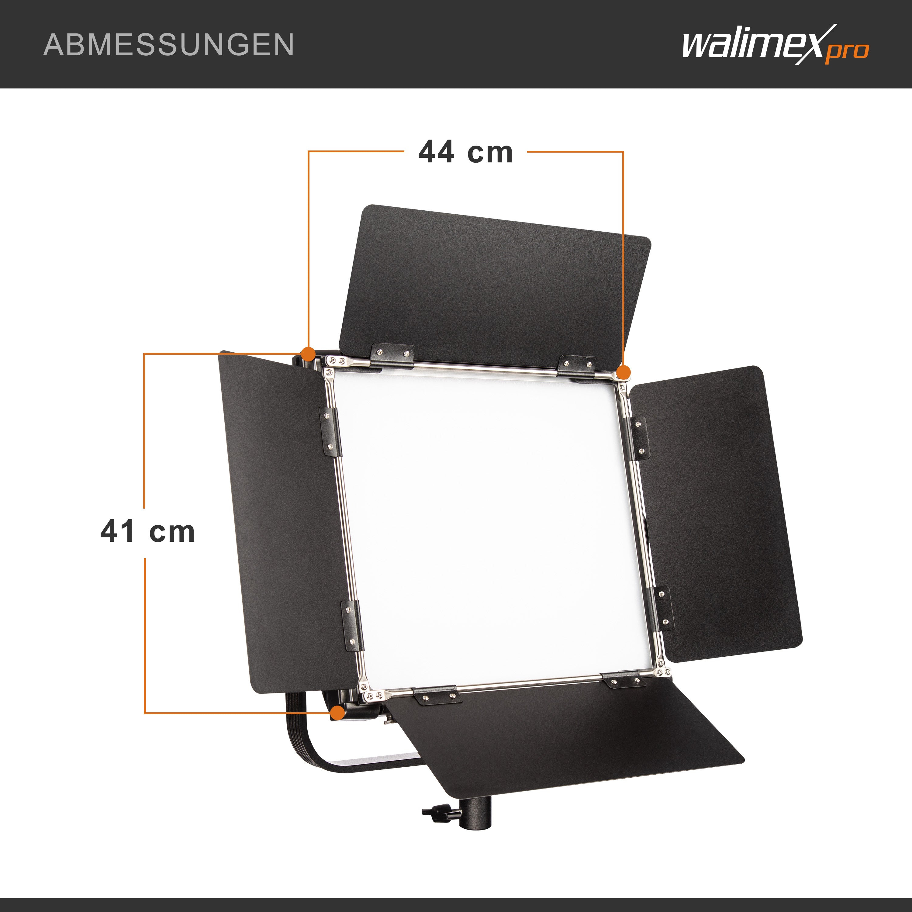 Rainbow Set 2 pannelli LED fotografia 100W e 2 cavalletti fotografici - Luce fotografica da studio con cambio colore RGBWW, illuminazione controllo tramite app, luce video bicolore