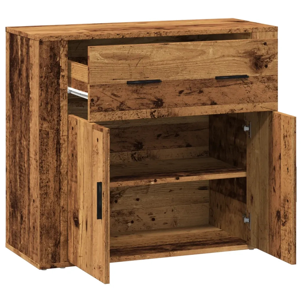 Credenza Legno Vecchio 80x33x70 cm in Truciolato 857075