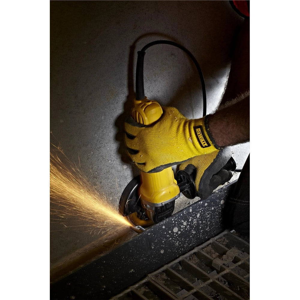 Trade Shop - Smerigliatrice Angolare 800w 115mm Flex Dewalt Dwe4056 Interruttore No-volt -