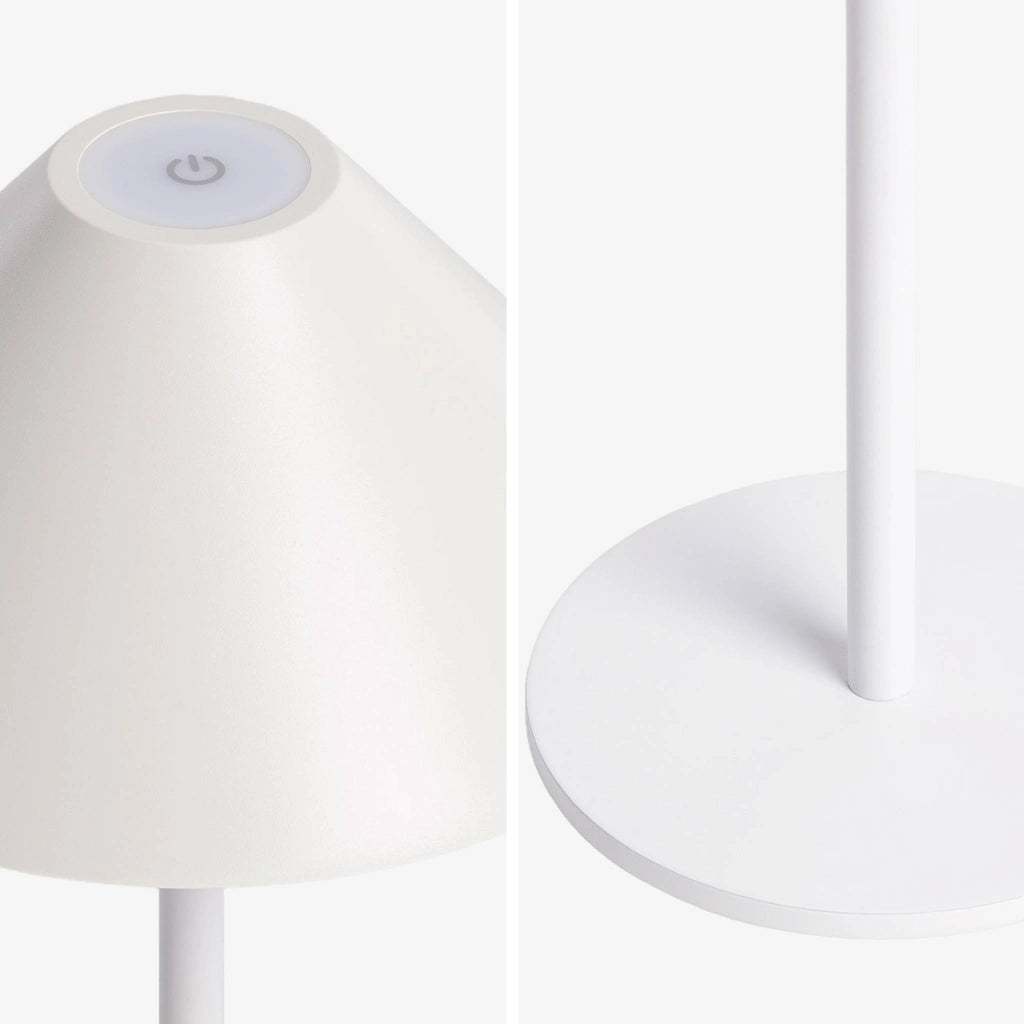 Lampada da tavolo led senza fili, 135cm, bianco