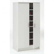 Scarpiera MARSELINO (bianca, 54,6x35,3x108,4)