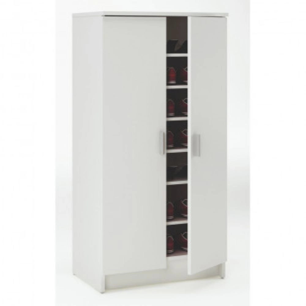 Scarpiera MARSELINO (bianca, 54,6x35,3x108,4)