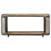 Mobile Porta TV 90x30x40 cm in Legno Massello di Mango 321959
