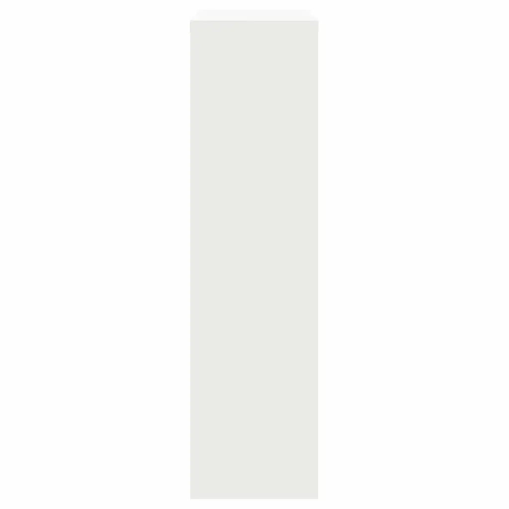 Cassetta per pacchi con porta Bianco 44 x 22 x 82 cm Acciaio CFW5268359