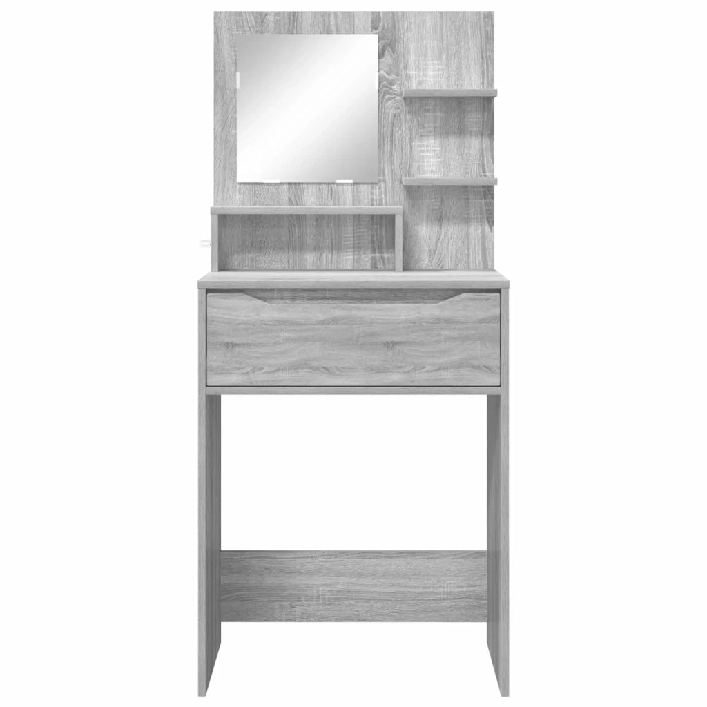 Tavoli da Trucco per Camera da Letto con cassetto Grigio Sonoma 889003