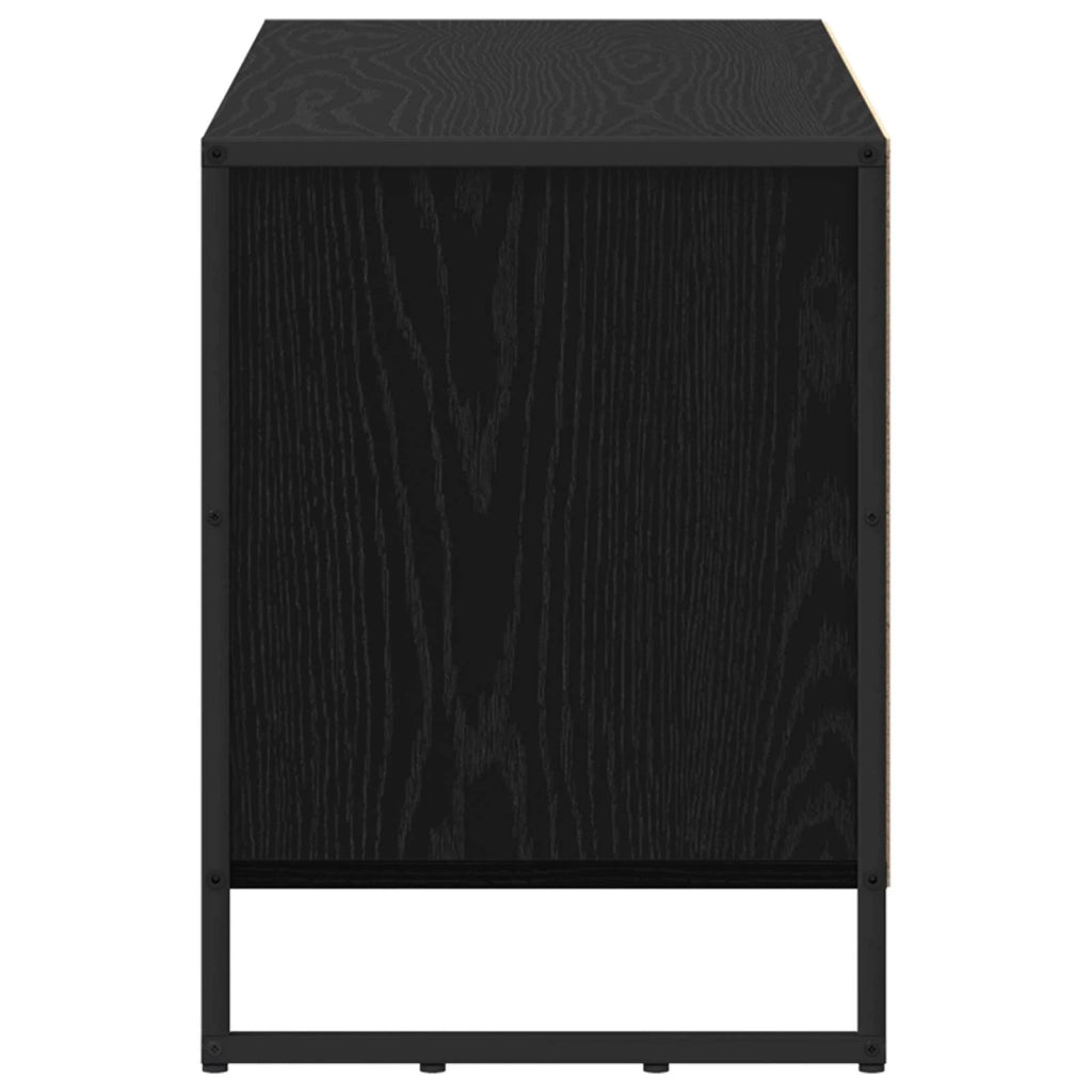 Mobile TV Rovere Nero 100 x 36 x 49,5 cm Legno multistrato 886504