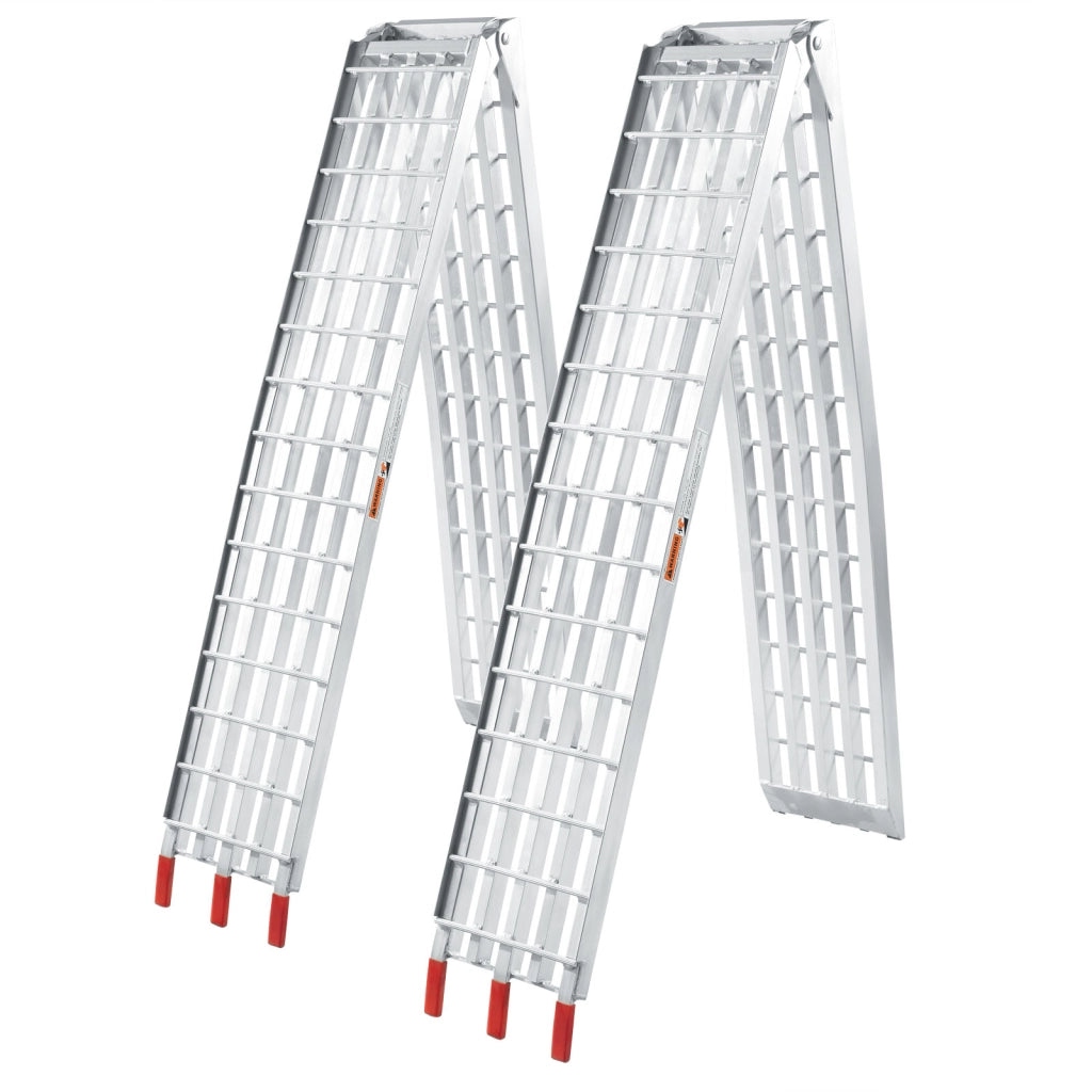 2x rampe di carico ripiegabili per moto ATV 310cm 1080kg In alluminio Rampa di salita
