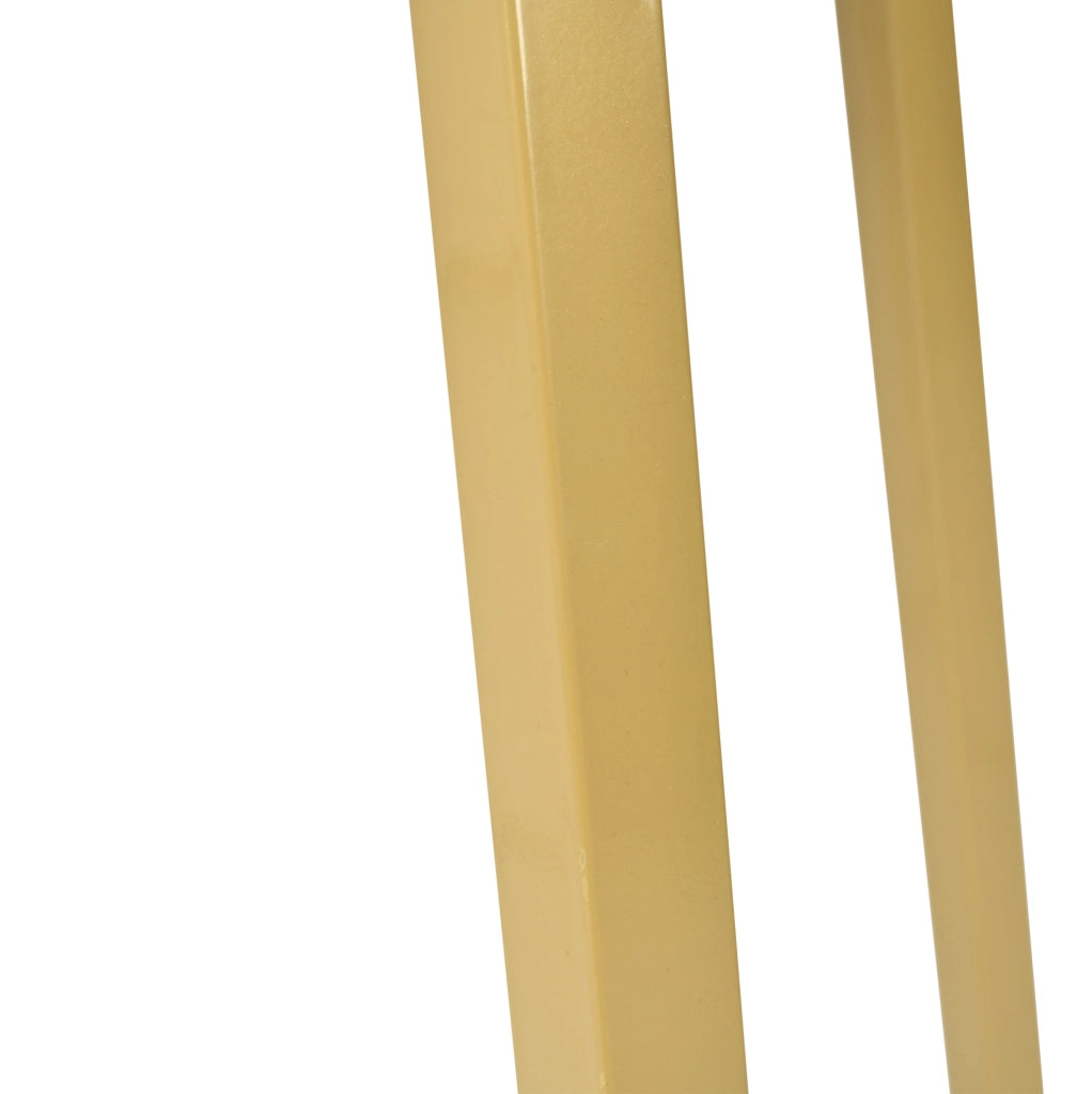 Tavolo da pranzo rotondo 80x75 cm con piano effetto marmo e gambe regolabili in MDF bianco