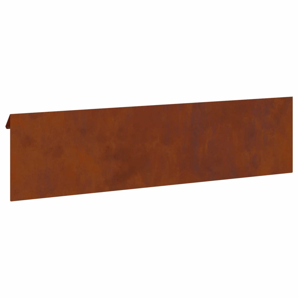 Recinto per lumache Ruggine 100 x 3,5 x 25 cm CFW7480381