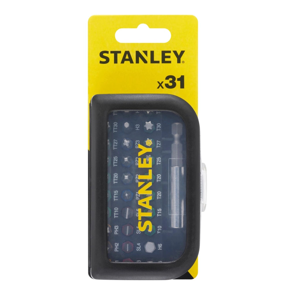 Stanley STA60490 Set Inserti Bit + Portainserti Magnetico 31 pezzi