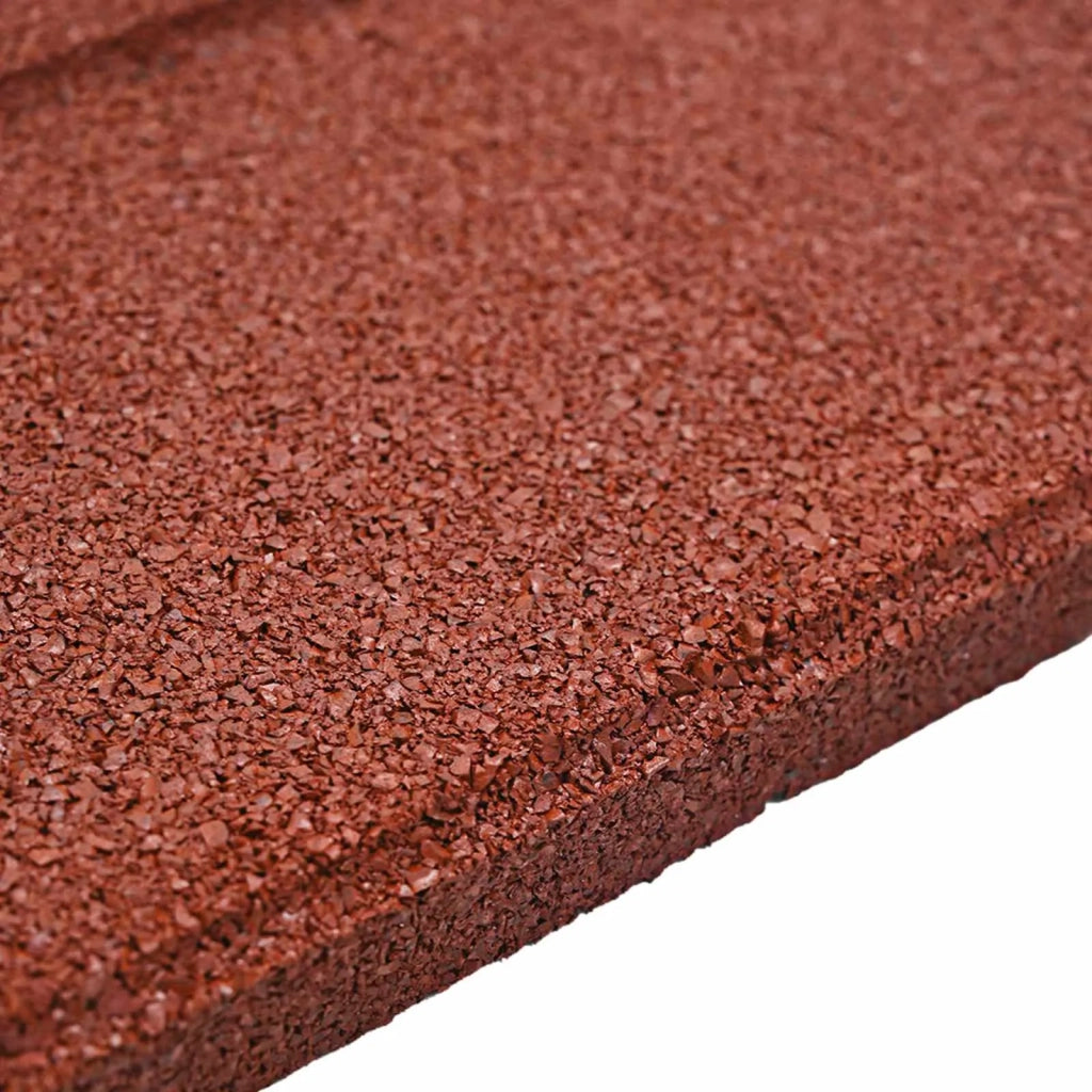 Pietra da Passo 6 pcs Rosso 40,5 x 40,5 x 2 cm Gomma 42030073