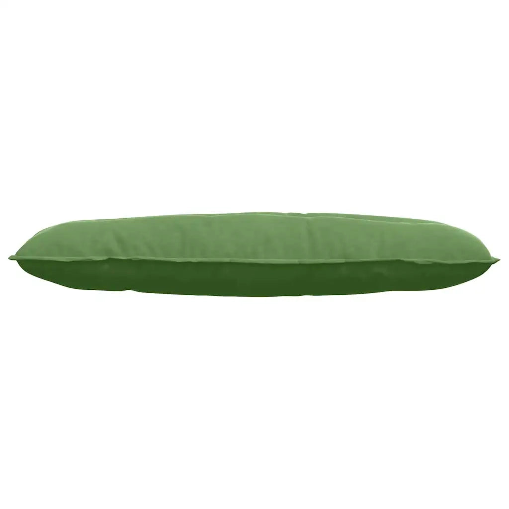 Cuscino per Schiena | Cuscino dorsale Verde chiaro 120 x 50 cm Tessuto in Cords