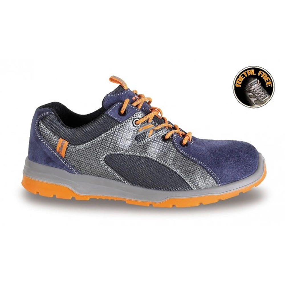 Beta scarpe in pelle scamosciata con inserti in nylon mesh e pu numero 37 7313b
