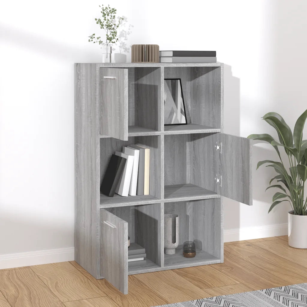 Mobile Contenitore Grigio Sonoma 60x29,5x90 cm CFW9486776