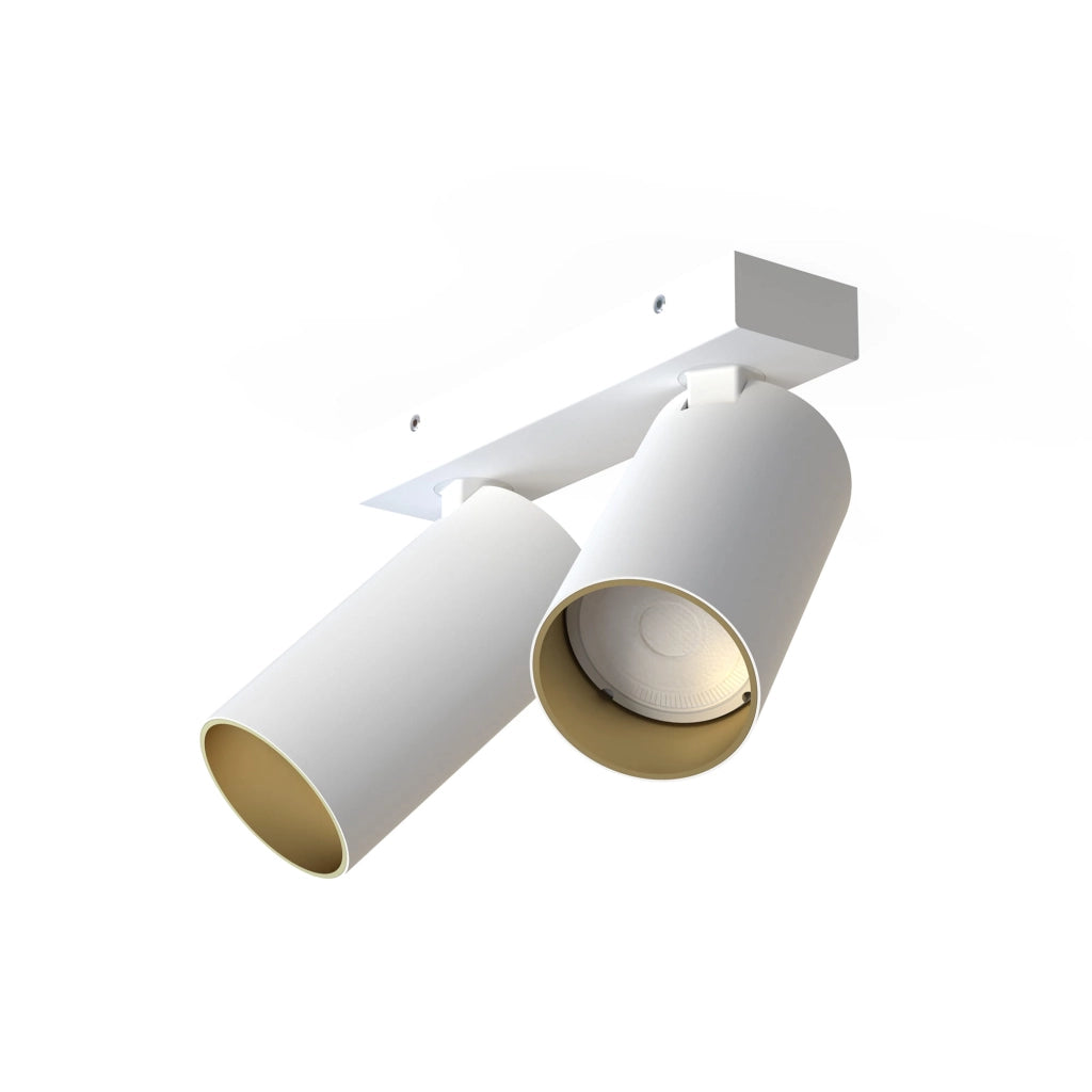 Faretto soffitto/parete Nowodvorski Mono 7774 bianco oro 2xGU10