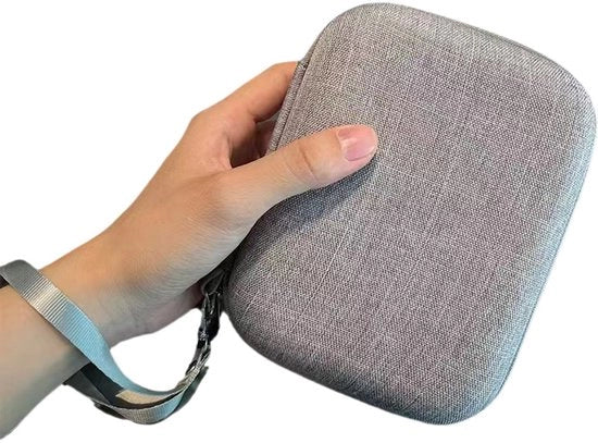 Mini-camere universali per fotocamera digitale, con esterno rigido e mesh integrato, idonee per l'uso all'aperto - grigio adatto per Instax EVO.