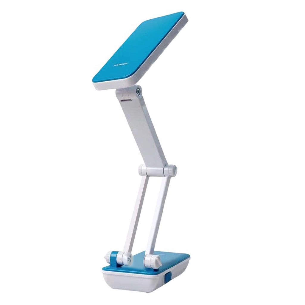 Lampada da scrivania 24 LED SMD 3 intensità regolabili pieghevole Bianco Avizar