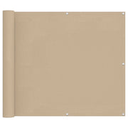 Schermo da balcone | Paravento da Balcone 90 x 200 cm Oxford alu rivestito in PU
