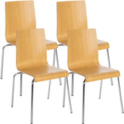 Set di 4 sedie visitatore Gahanna 1