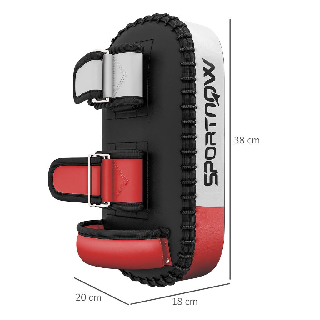 Guanti da allenamento per kickboxing e Muay Thai, con rivestimento in similpelle, ideali per allenamento e fitness.