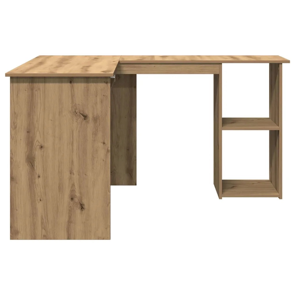 Scrivania | Tavolo da Ufficio Angolo Artigianale 120x140x75 cm Legno Multistrato
