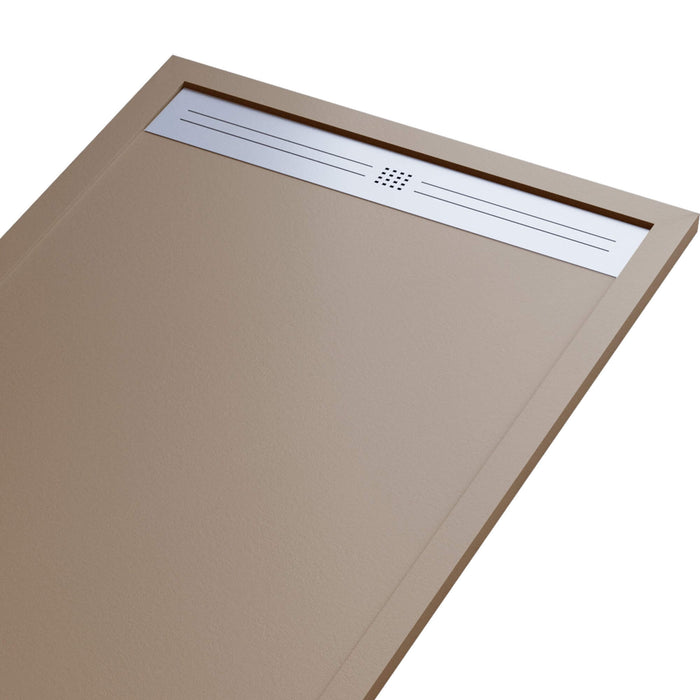 Piatto Doccia 80x190 cm in Pietra Bonussi Trivor Moka