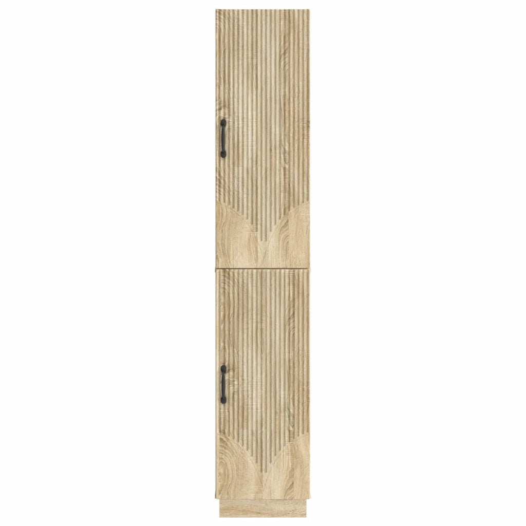 Set di armadi 2 pcs Rovere Sonoma Legno ingegnerizzato
